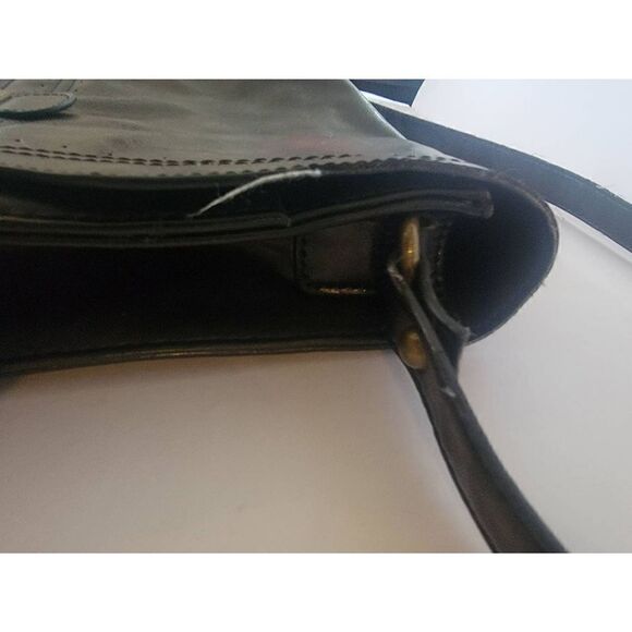 Steve Madden Women's Black Leather Crossbody Shoulder Bag - Picture 11 of 11